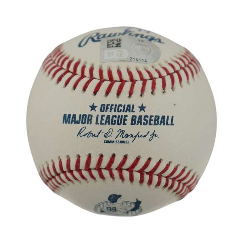Aaron Judge Yankees Autographed Signed Inscribed 62 HR Logo Baseball LE 32/99 MLB/Fanatics Auth