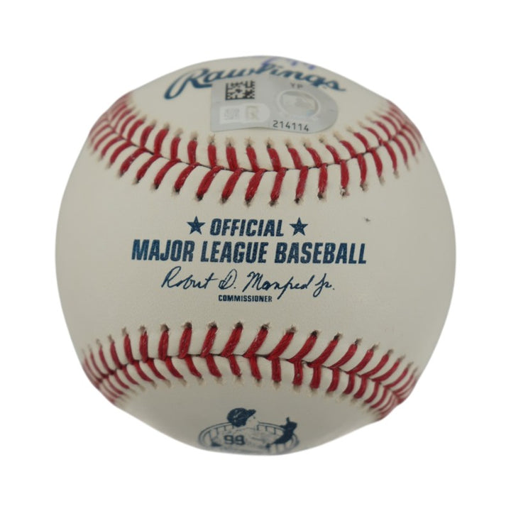 Aaron Judge Yankees Autographed Signed Inscribed 62 HR Logo Baseball LE 32/99 MLB/Fanatics Auth