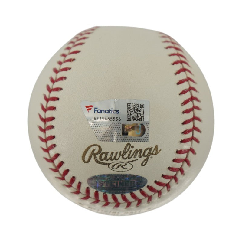 AJ Burnett New York Yankees Autographed Signed 2009 WS Baseball (Steiner/Fanatics)
