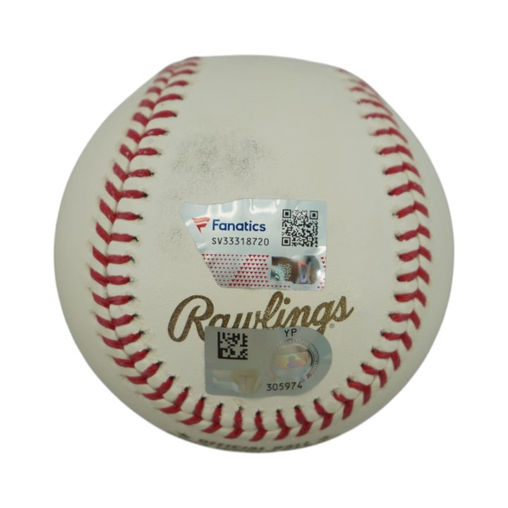 Andy Pettitte New York Yankees Autographed Inscribed 2009 WS Baseball (Fanatics)