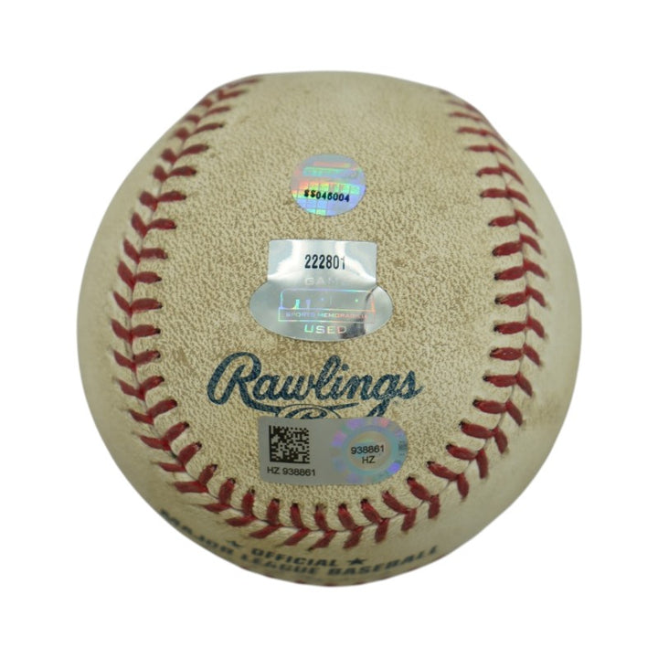 Andy Pettitte New York Yankees Autographed Retirement Day Game Used Baseball Steiner COA