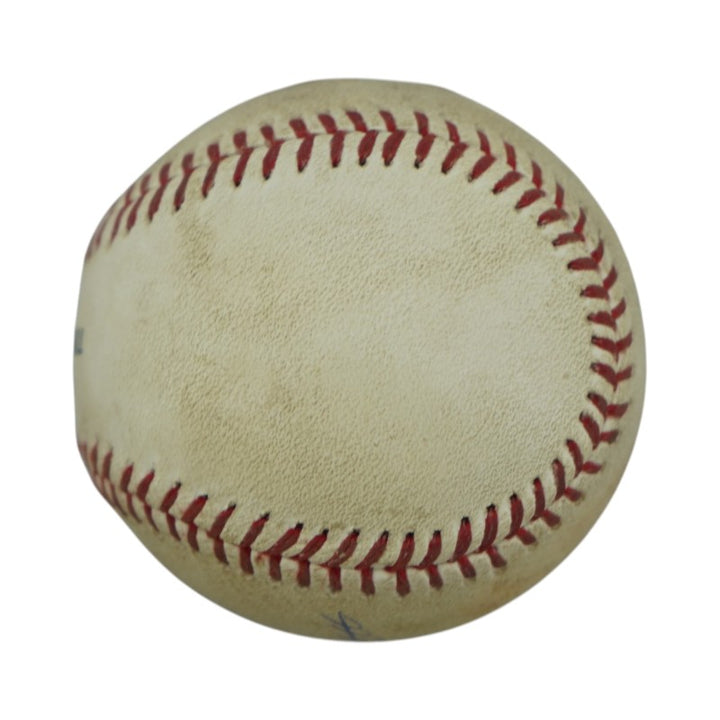 Andy Pettitte New York Yankees Autographed Retirement Day Game Used Baseball Steiner COA