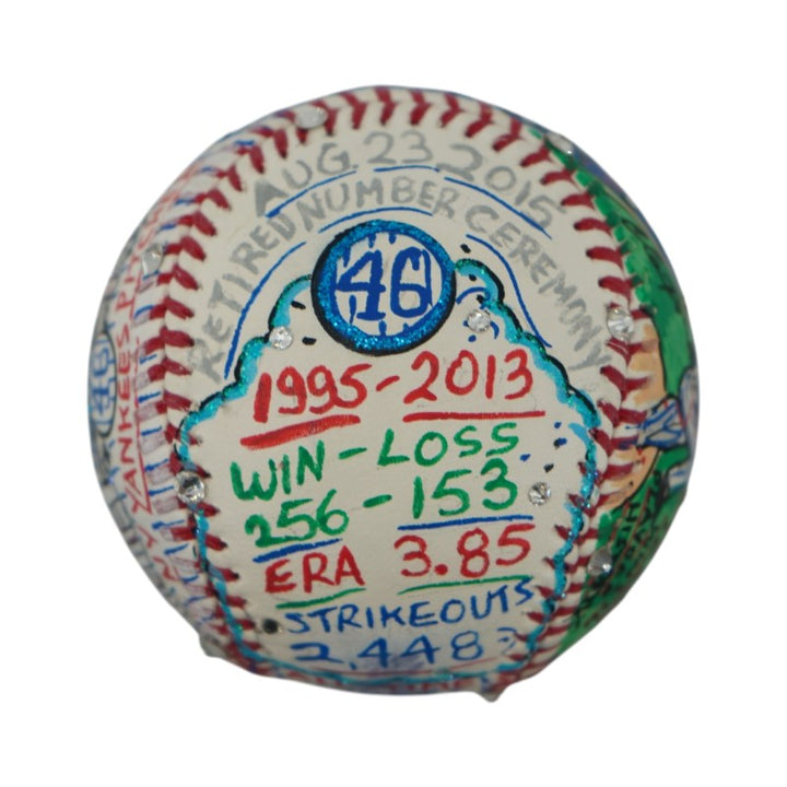 Andy Pettitte New York Yankees Autographed Fazzino Pop Art Baseball LE 6/15 Steiner COA