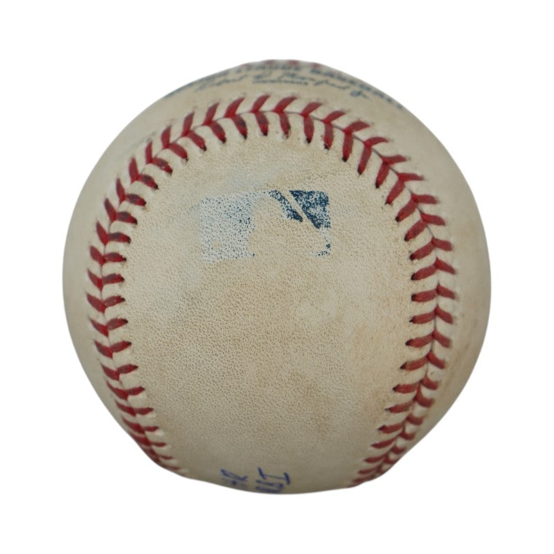 Anthony Rizzo New York Yankees Autographed Inscribed Game Used Baseball MLB/Fanatics Holo