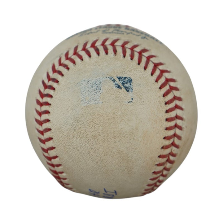 Anthony Rizzo New York Yankees Autographed Inscribed Game Used Baseball MLB/Fanatics Holo