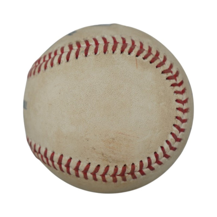 Anthony Rizzo New York Yankees Autographed Inscribed Game Used Baseball MLB/Fanatics Holo