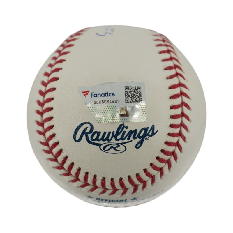 Anthony Volpe New York Yankees Autographed MLB Debut Baseball (Fanatics)