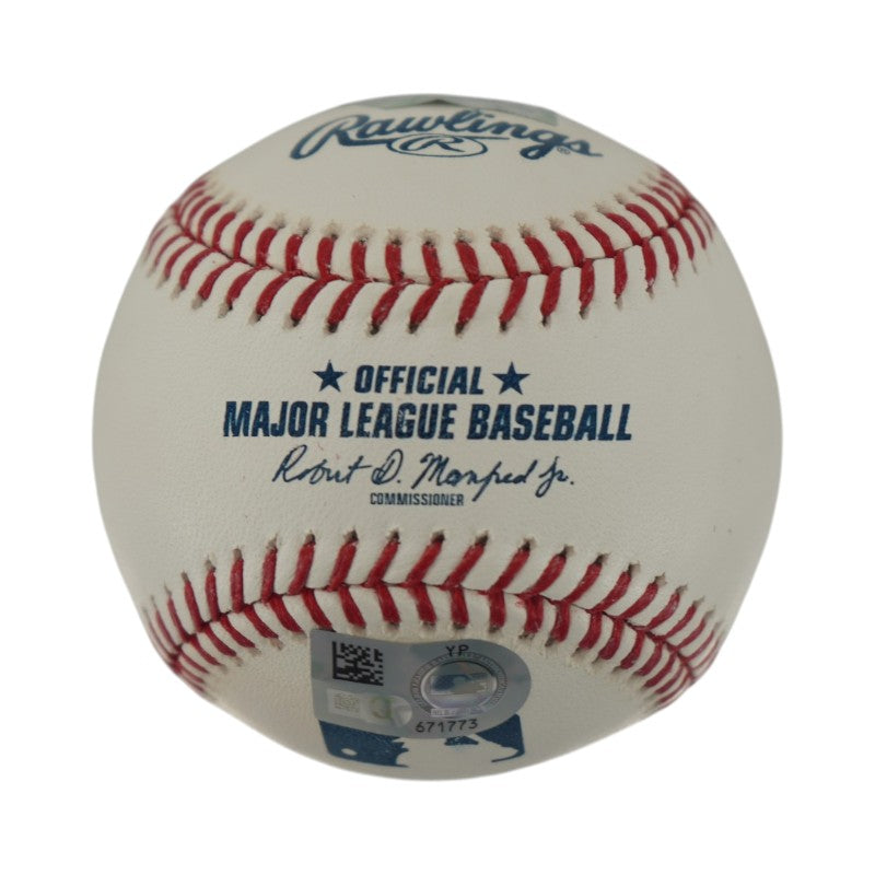 Anthony Volpe New York Yankees Autographed MLB Debut Baseball (Fanatics)