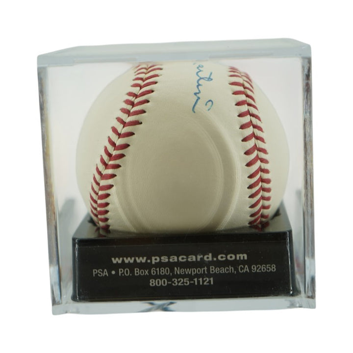 Billy Martin New York Yankees Autographed Signed Graded 9.5 Baseball (PSA)
