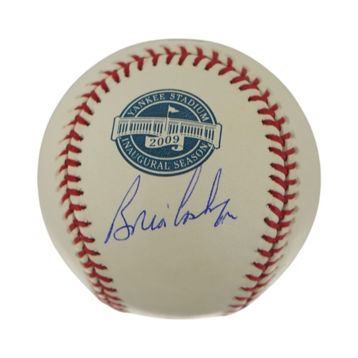 Brian Cashman Autographed Signed 2009 Inaugural Season Logo Baseball (PSA)