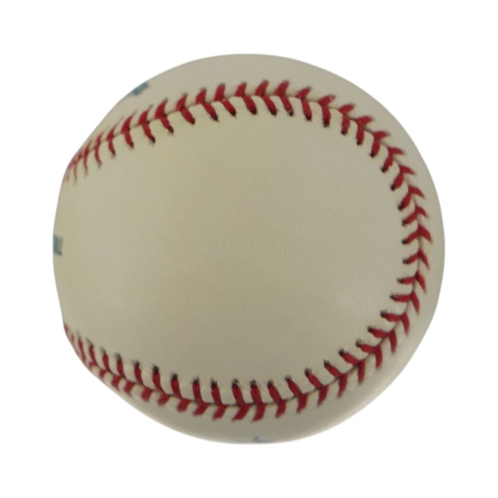 Brian Cashman Autographed Signed 2009 Inaugural Season Logo Baseball (PSA)