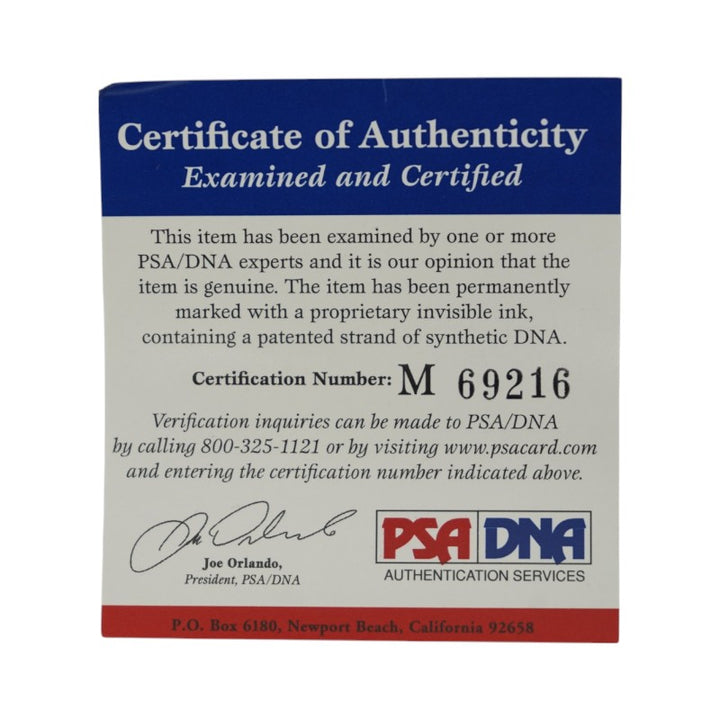 Brian Cashman Autographed Signed 2009 Inaugural Season Logo Baseball (PSA)