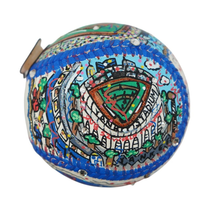 CC Sabathia New York Yankees Autographed Signed Fazzino Pop Art Baseball (Fanatics)