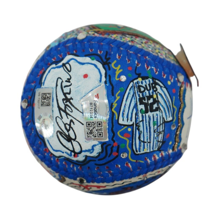 CC Sabathia New York Yankees Autographed Signed Fazzino Pop Art Baseball (Fanatics)