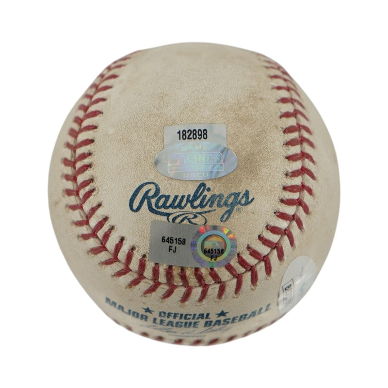 Derek Jeter New York Yankees Autographed GU 3k Hit Marked Baseball (MLB/JSA)