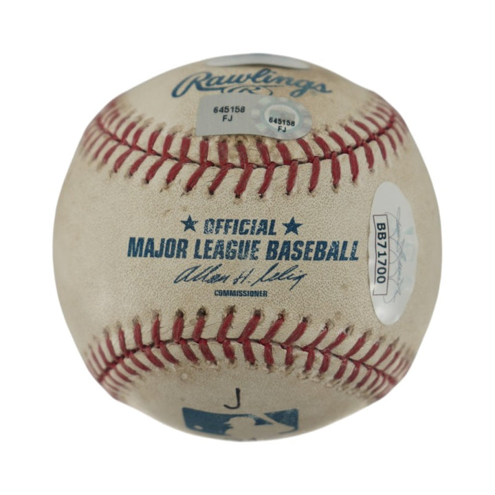 Derek Jeter New York Yankees Autographed GU 3k Hit Marked Baseball (MLB/JSA)