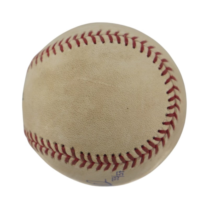 Derek Jeter New York Yankees Autographed Signed Game Used #2 Logo Baseball (MLB/JSA)