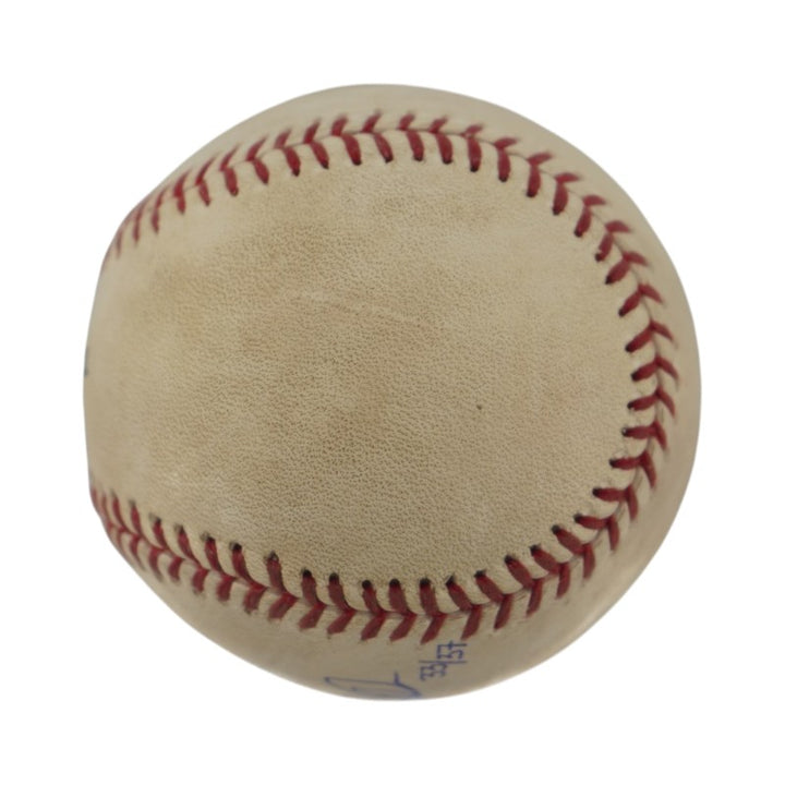 Derek Jeter New York Yankees Autographed Signed Game Used #2 Logo Baseball (MLB/JSA)