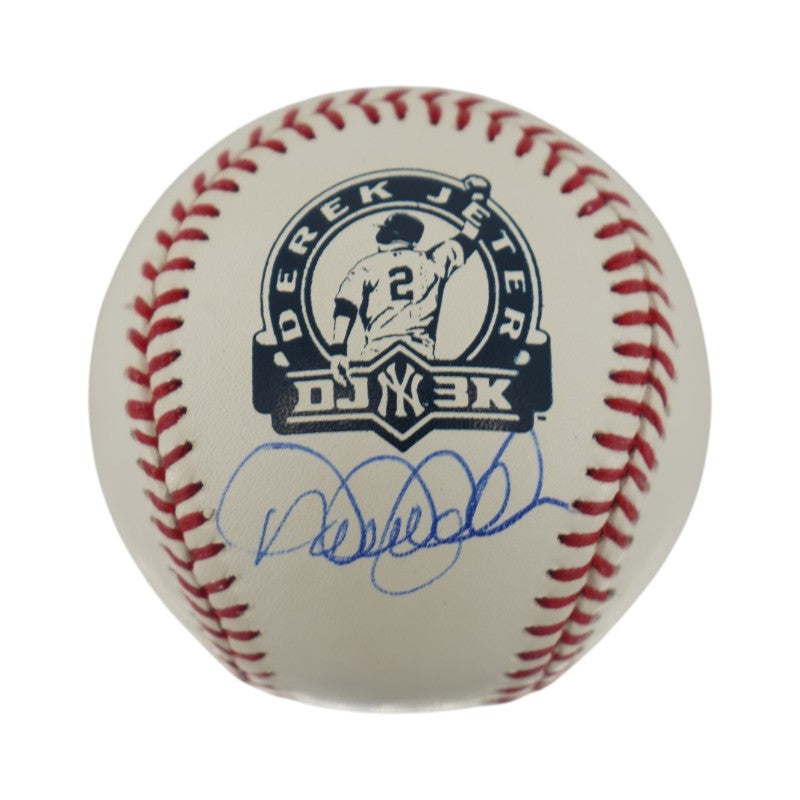 Derek Jeter New York Yankees Autographed DJ 3K Logo Baseball (Steiner COA)