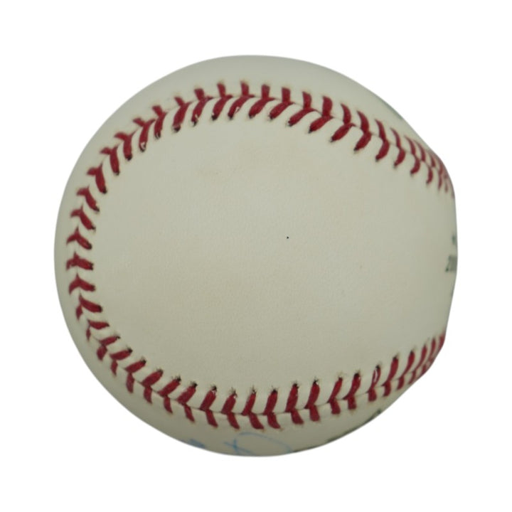 Derek Jeter New York Yankees Signed Inscribed 2000 WS Baseball (Steiner COA)
