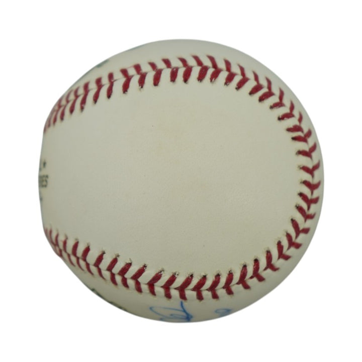 Derek Jeter New York Yankees Signed Inscribed 2000 WS Baseball (Steiner COA)