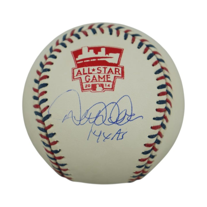Derek Jeter New York Yankees Signed Inscribed 2014 AS Logo Baseball Steiner COA