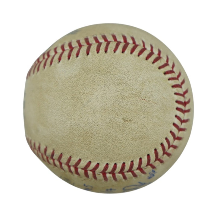 Didi Gregorius New York Yankees Signed Inscribed Game Used 2017 ALDS Baseball (MLB Steiner)