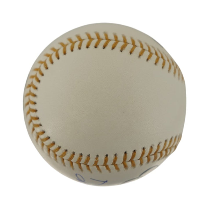 Don Mattingly New York Yankees Autographed Gold Glove Logo Baseball (JSA COA)