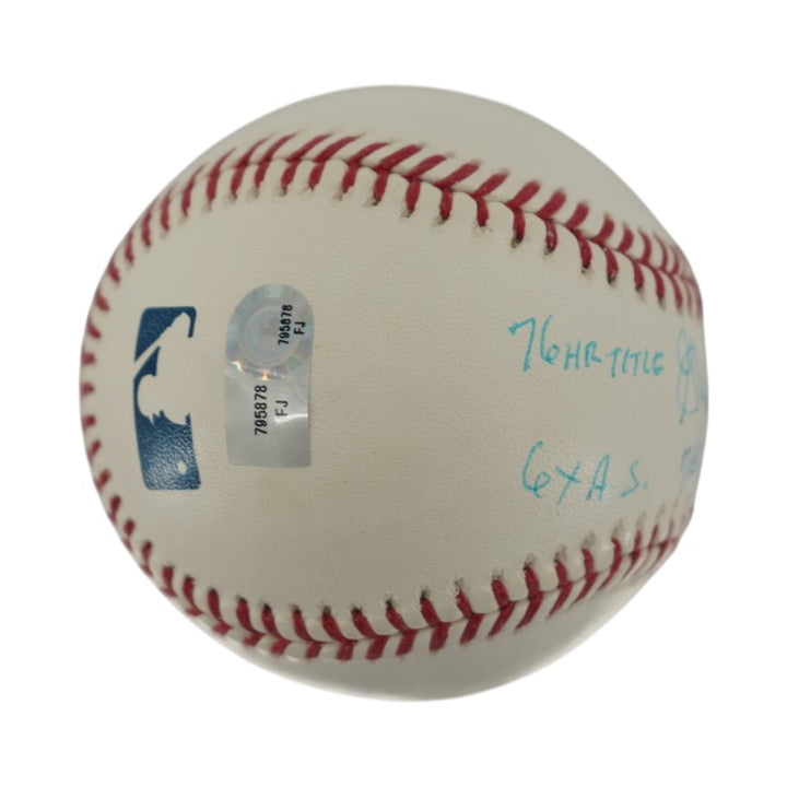 Graig Nettles NY Yankees Autographed Stat OMLB Baseball (Steiner Holo)