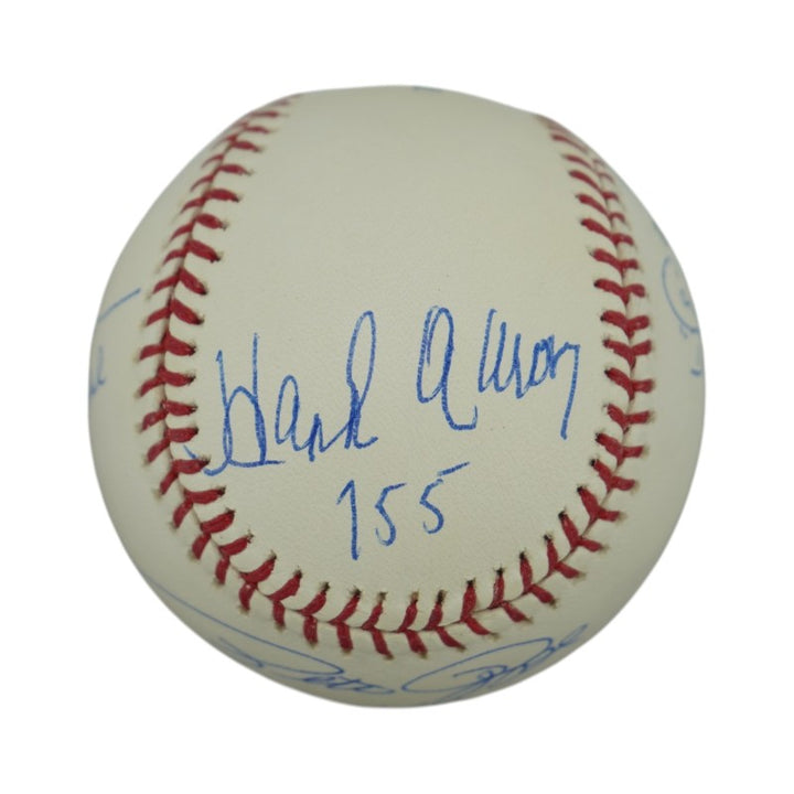 Henderson Ryan Rose Rivera Aaron Ripken Multi Signed Inscribed Kings of Baseball OMLB Steiner Holo