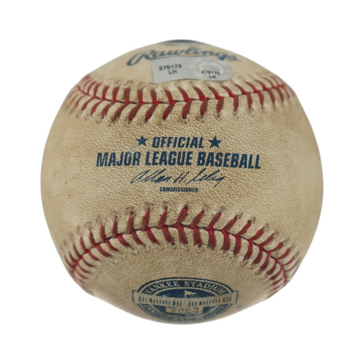 Jeter Rivera Pettitte Posada Yankees Core 4 Signed 09 Game Used Baseball Steiner COA