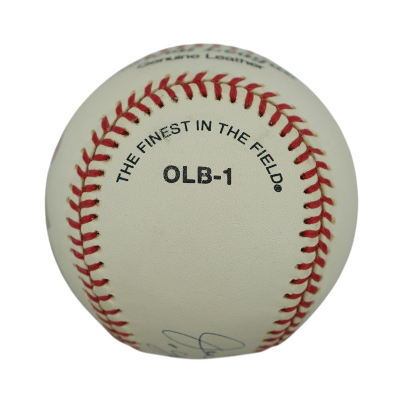 Joe DiMaggio Yankees Autographed Inscribed Painted Baseball (Estate LOA)