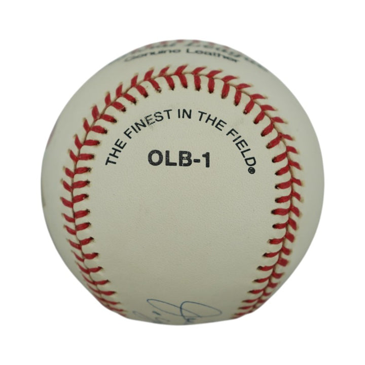 Joe DiMaggio Yankees Autographed Inscribed Painted Baseball (Estate LOA)