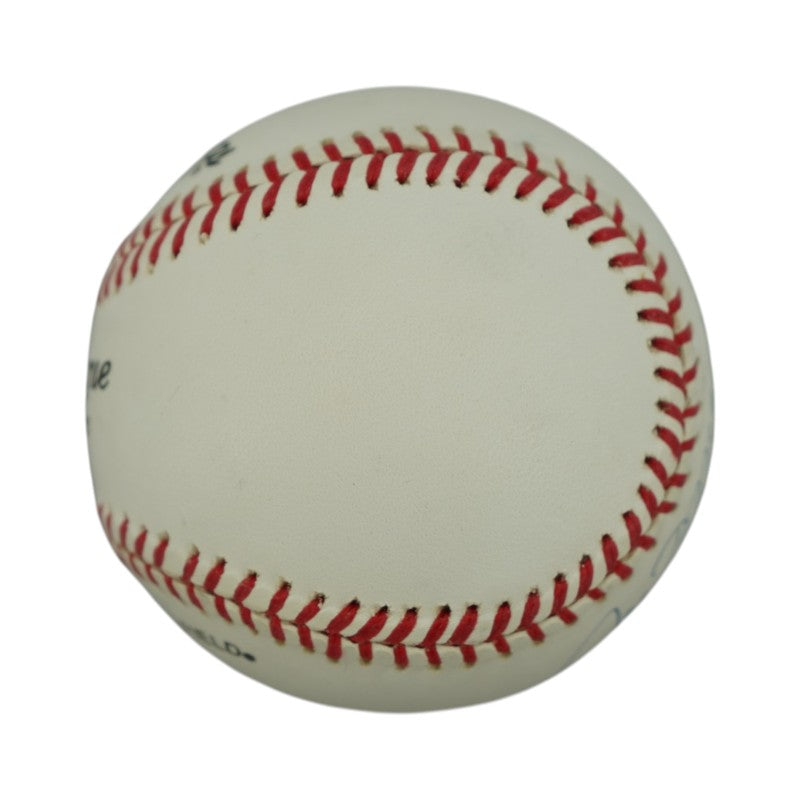 Joe DiMaggio Yankees Autographed Inscribed Painted Baseball (Estate LOA)