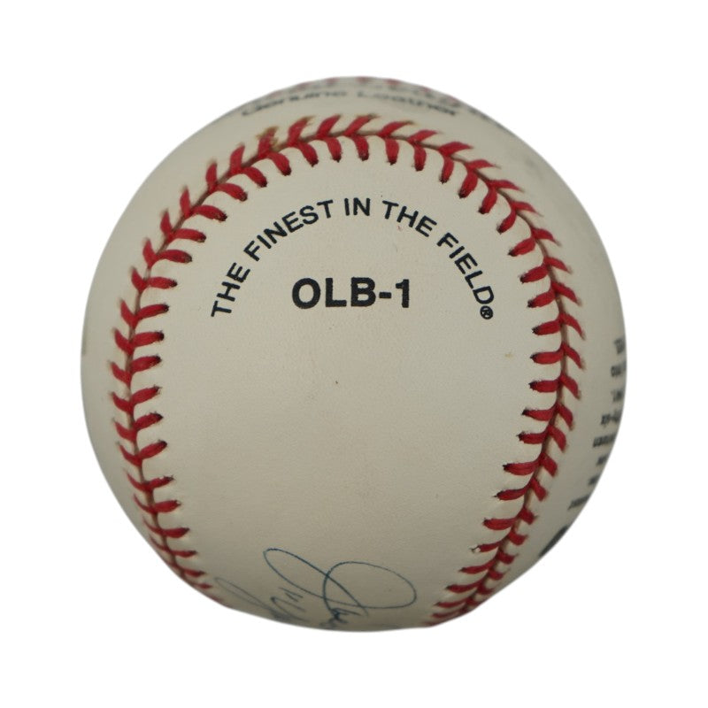 Joe DiMaggio Yankees Autographed Inscribed Painted Baseball (Estate Holo)