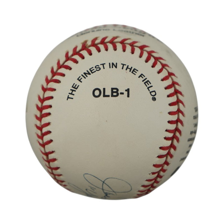 Joe DiMaggio Yankees Autographed Inscribed Painted Baseball (Estate Holo)