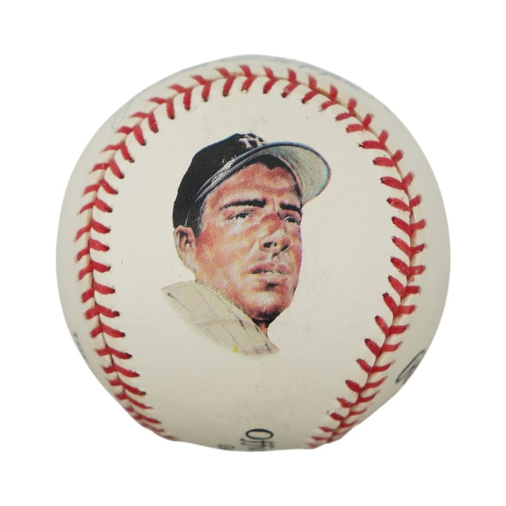 Joe DiMaggio Yankees Autographed Inscribed Painted Baseball (Estate Holo)