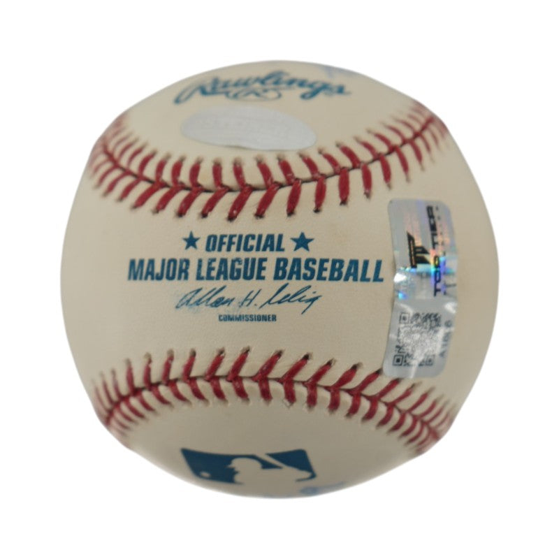 Larsen, Cone, Wells NY Yankees Multi Signed PG OAL Baseball (Steiner Holo)