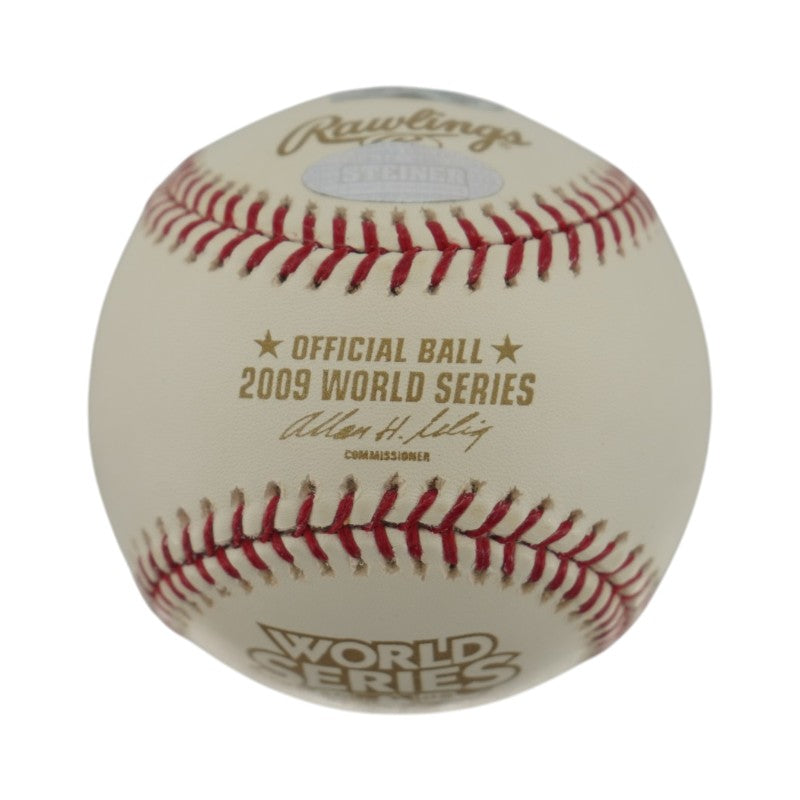 Mariano Rivera New York Yankees Autographed 2009 WS Baseball Steiner COA