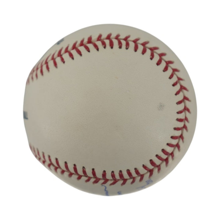 Mariano Rivera New York Yankees Autographed Inscribed Final Season Logo Baseball Steiner Holo Only