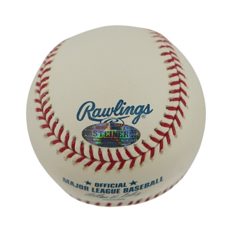 Mariano Rivera New York Yankees Signed Inscribed 602 Saves Baseball (Steiner Holo)