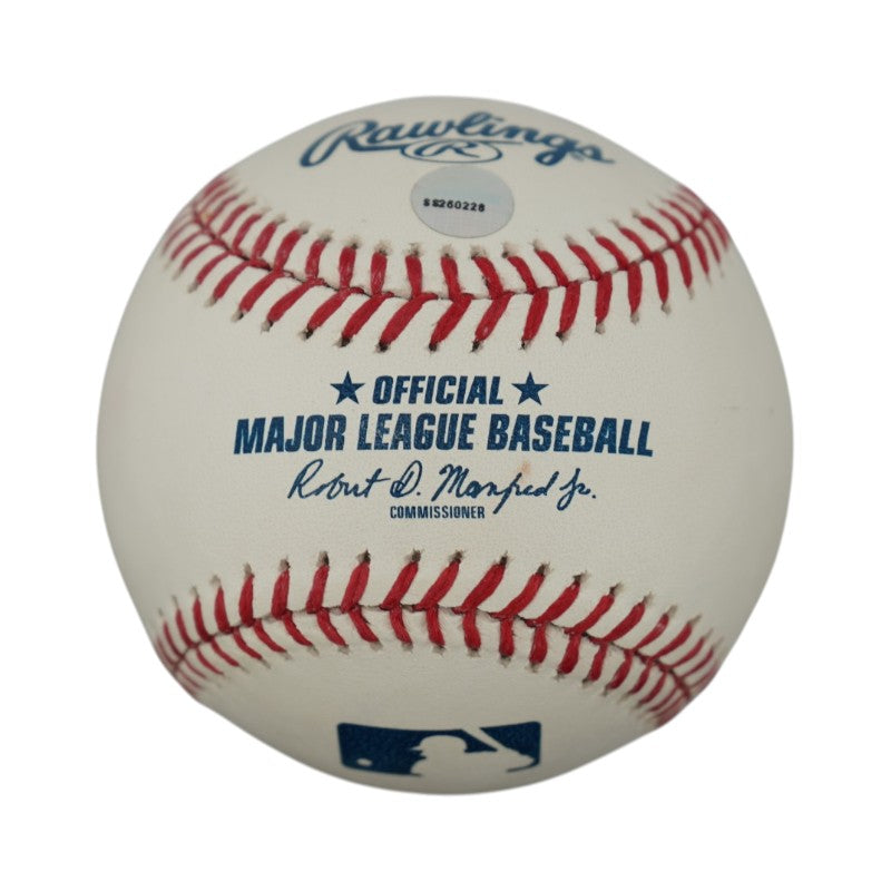 Mariano Rivera New York Yankees Signed Inscribed 652 Saves Baseball (Steiner COA)