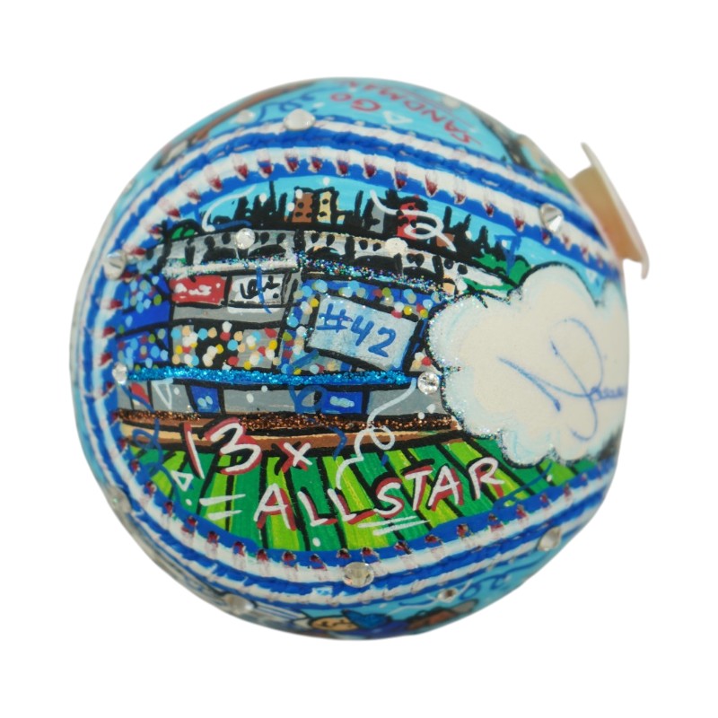 Mariano Rivera NY Yankees Autographed Signed Fazzino Pop Art Baseball (Steiner COA)