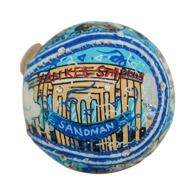 Mariano Rivera NY Yankees Autographed Signed Fazzino Pop Art Baseball (Steiner COA)