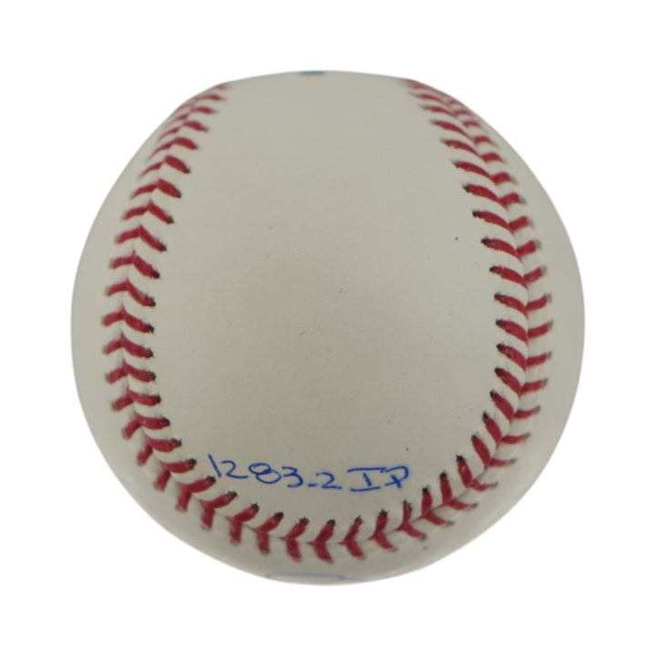 Mariano Rivera NY Yankees Autographed 5 Inscription OMLB Baseball LE 21/42 (Fanatics)