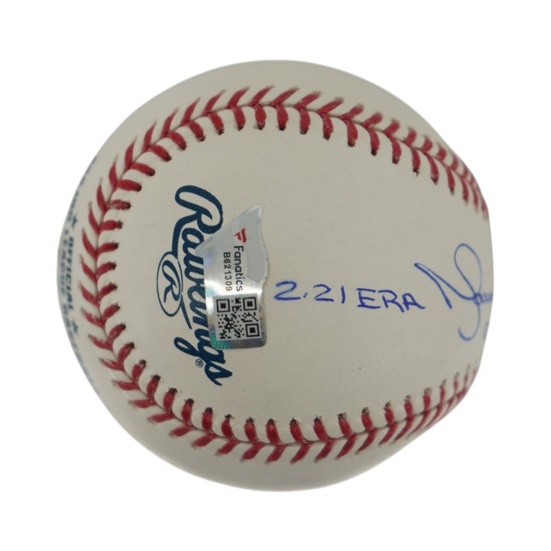 Mariano Rivera NY Yankees Autographed 5 Inscription OMLB Baseball LE 21/42 (Fanatics)