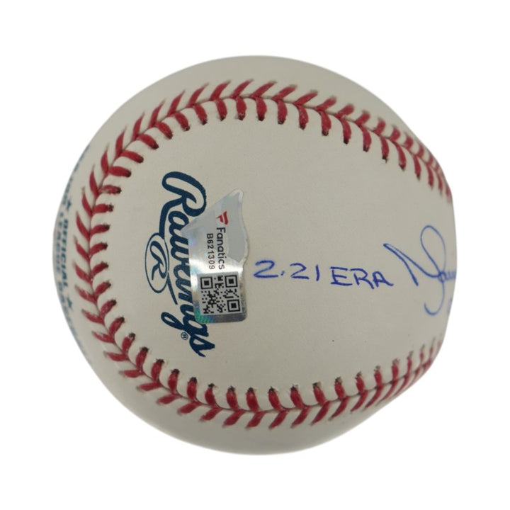 Mariano Rivera NY Yankees Autographed 5 Inscription OMLB Baseball LE 21/42 (Fanatics)