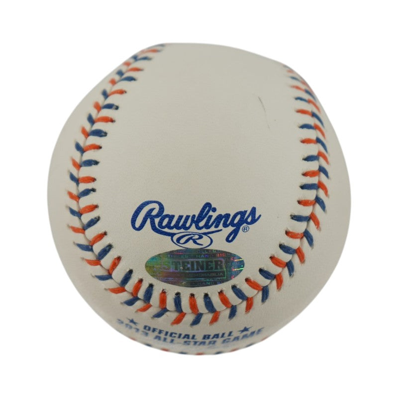 Mariano Rivera New York Yankees Autographed Inscribed 2013 Final All Star Game Logo Baseball LE 126/142Steiner Holo
