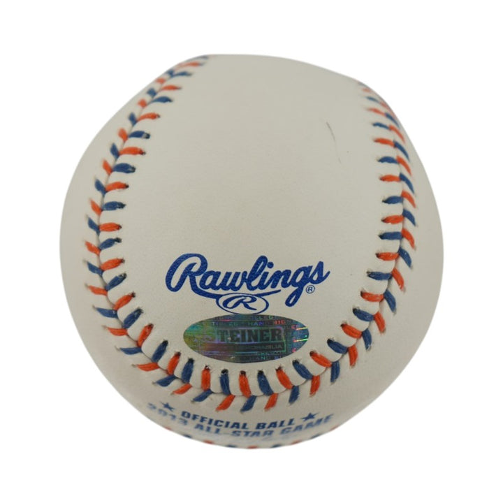 Mariano Rivera New York Yankees Autographed Inscribed 2013 Final All Star Game Logo Baseball LE 126/142Steiner Holo