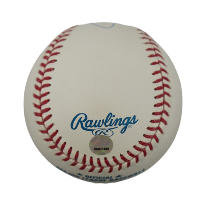 Pete Rose Cincinnati Reds Signed Inscribed 4256 OMLB Baseball (Steiner COA)